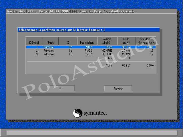 slection partition