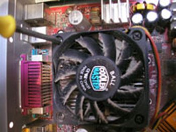 dmontage ventilateur CPU sale