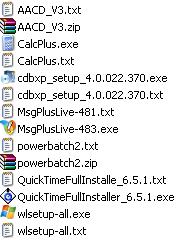qq icones avec extension