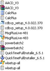 qq icones sans extension