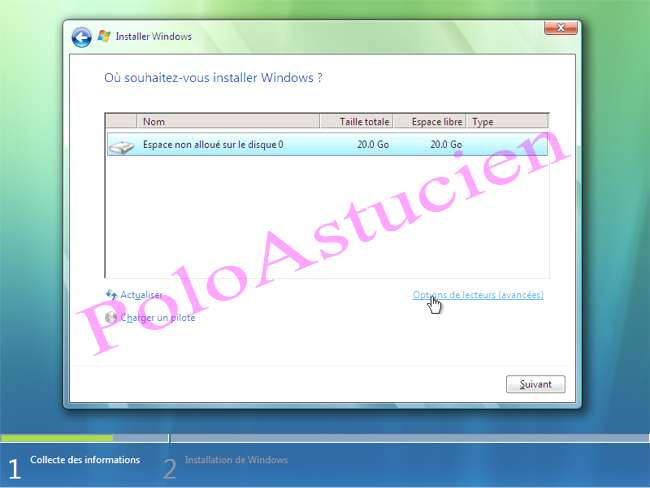 option des lecteurs