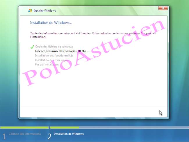 dcompression des fichiers 70%