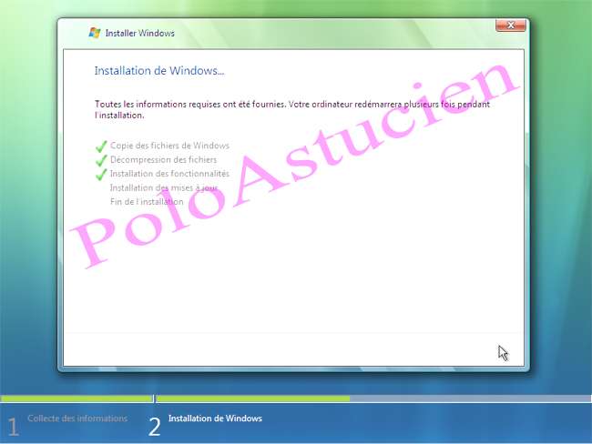 installation des fonctionnalits